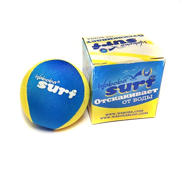 Мяч для игры в воде Waboba Ball New Surf, отскакивает от воды  